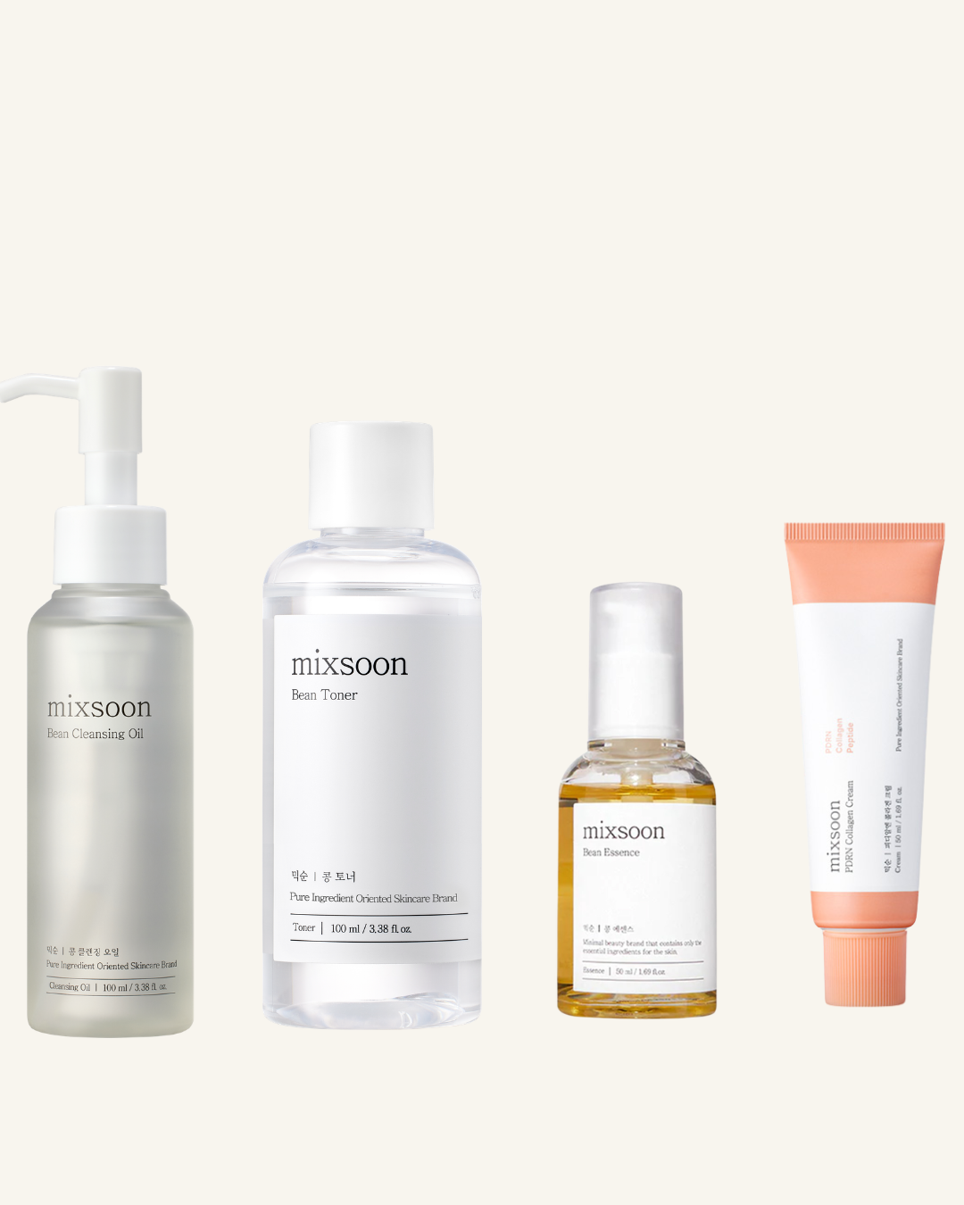 Mixsoon Anti-Aging 4-Step Korean Skincare Routine