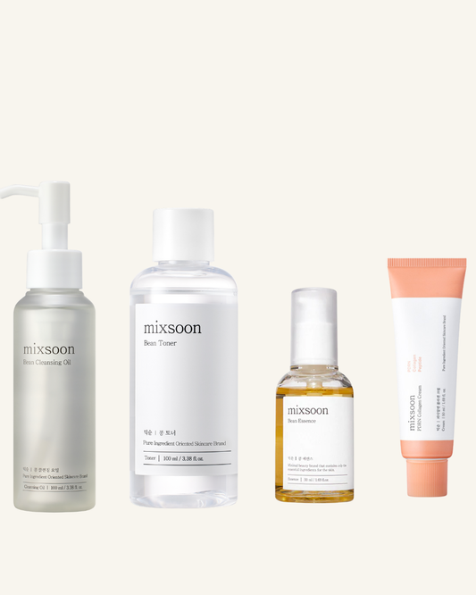 Mixsoon Anti-Aging 4-Step Korean Skincare Routine